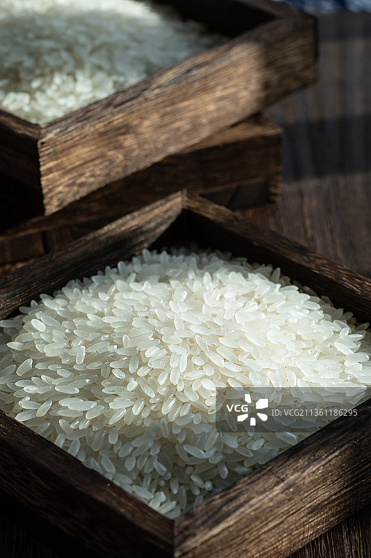 阳光下的大米图片素材