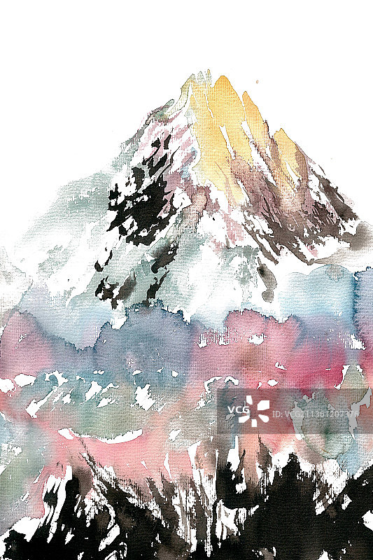 雪山风景图片素材