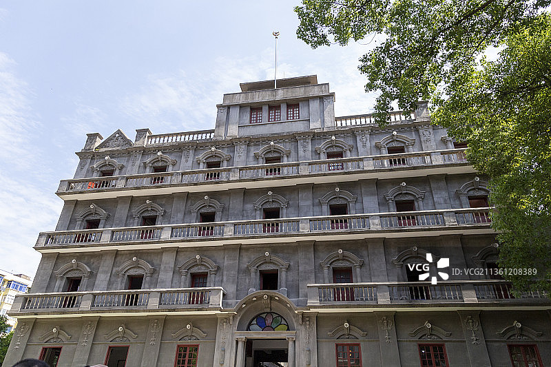 江西省南昌市八一起义纪念馆建筑外观图片素材