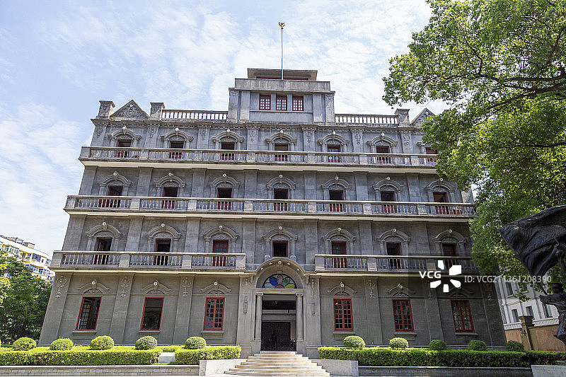 江西省南昌市八一起义纪念馆建筑外观图片素材