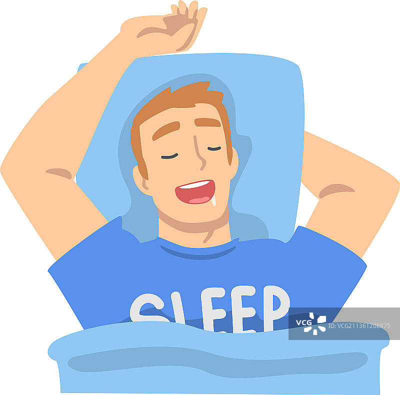 在枕头上睡觉的办公室职员图片素材