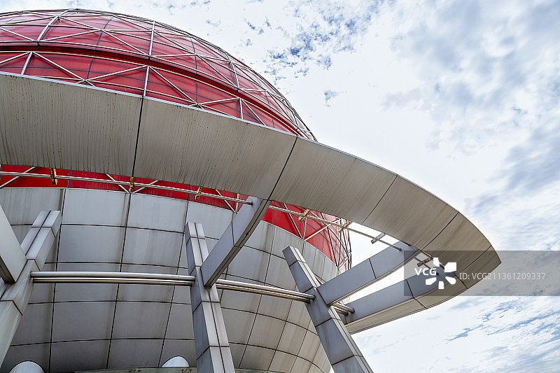 江西省南昌市科学馆建筑外观图片素材