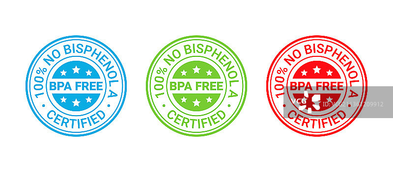 不含BPA标志无毒塑料环保标识图片素材