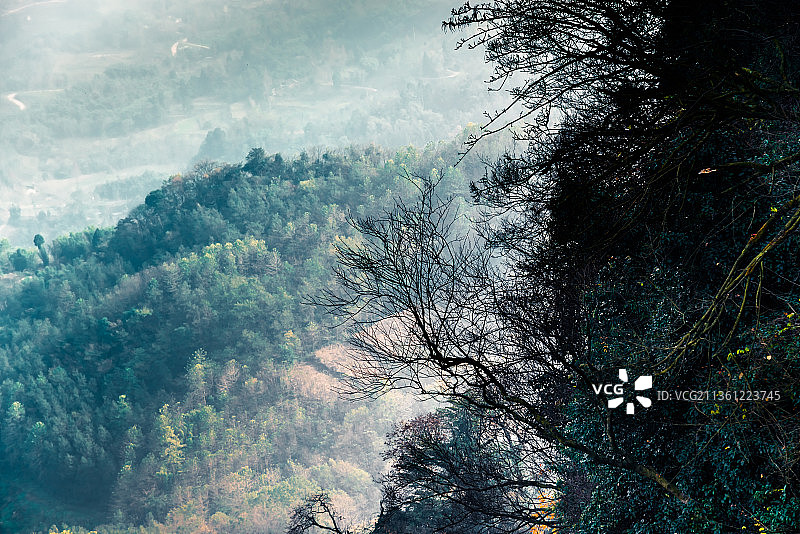 秋日登高图片素材