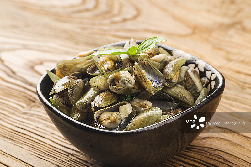 一碟海瓜子图片素材