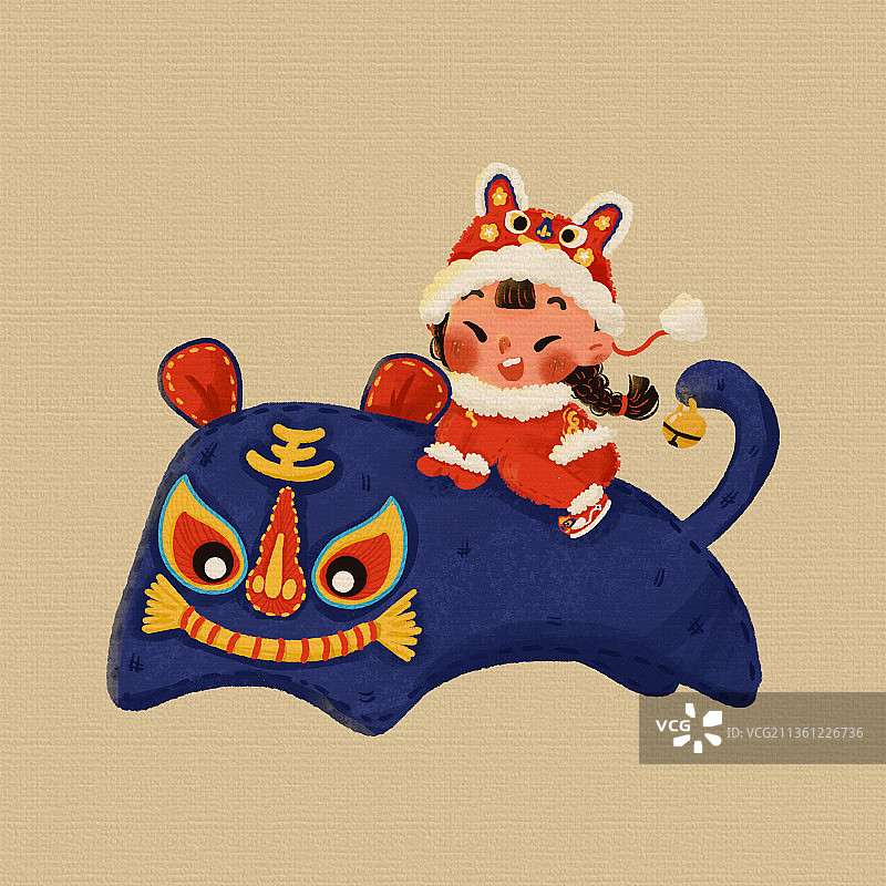 虎年布老虎图片素材
