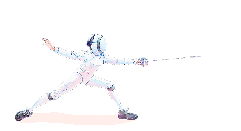 击剑运动图片素材