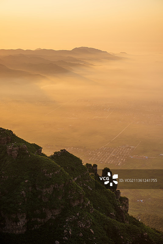 安阳林州太行山大峡谷，王相岩，石板岩图片素材