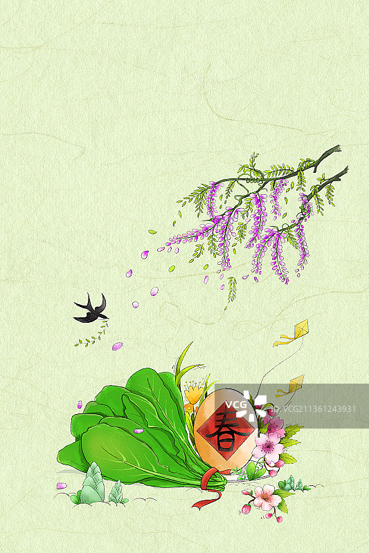 春分民俗立蛋吃春菜 二十四节气图片素材