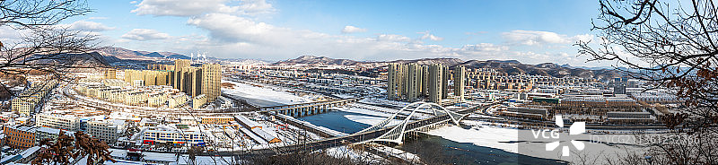 山城全景图片素材