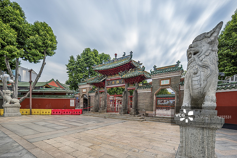 广东省大湾区佛山市禅城区祖庙景区图片素材