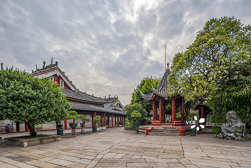 广东省大湾区佛山市禅城区祖庙景区图片素材