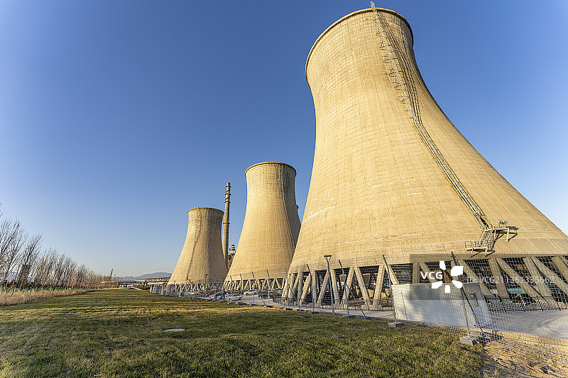 北京首钢工业园区工业建筑图片素材