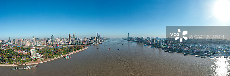 武汉全景图片素材