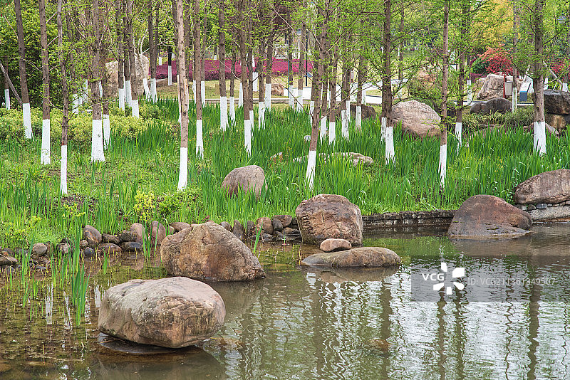 四川江油明月岛小景图片素材