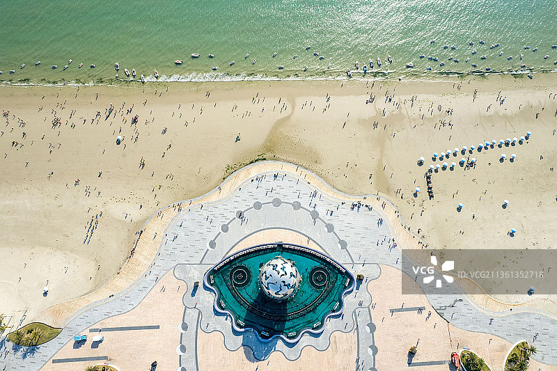 广西北海罗马广场建筑图片素材