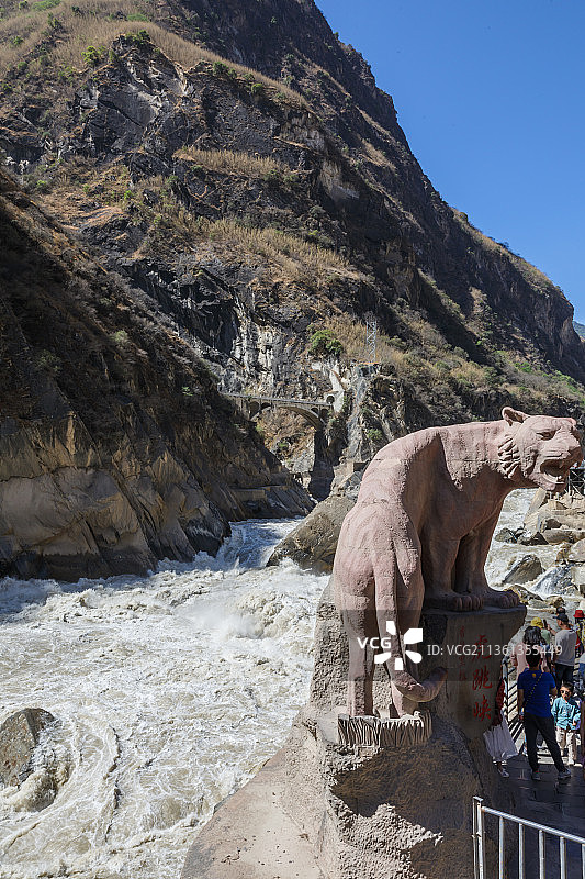 云南虎跳峡景区图片素材