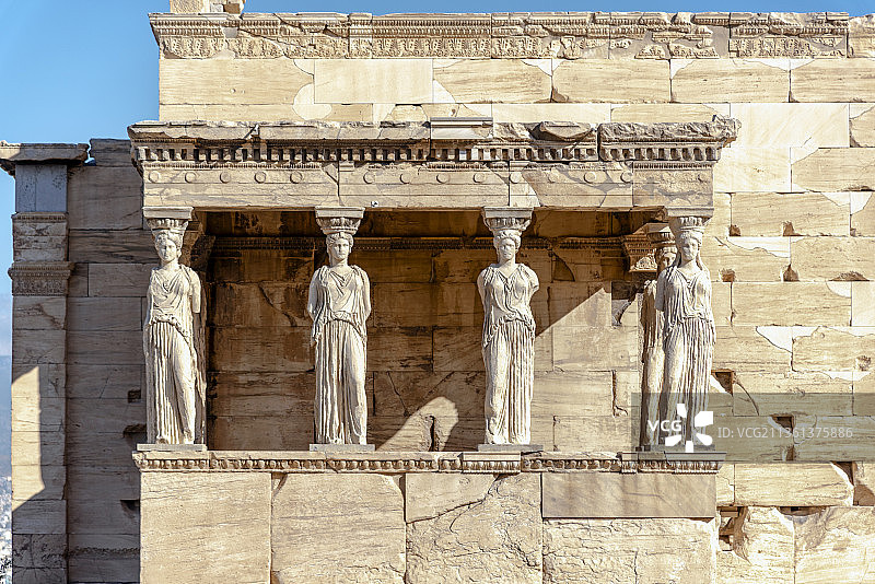 雅典卫城图片素材