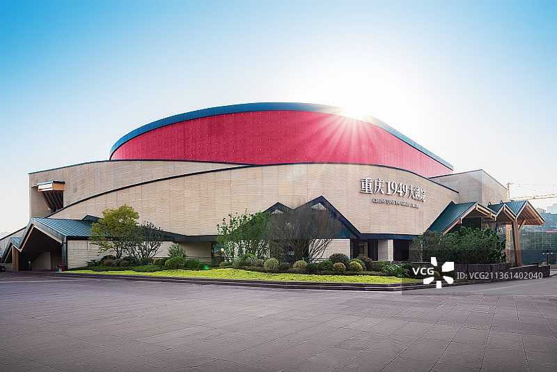 中国重庆1949大剧院图片素材