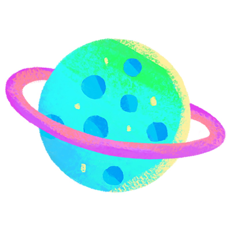 星球元素插画图片素材