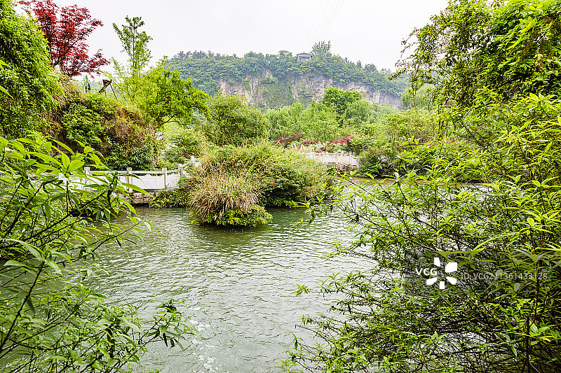 贵州贵阳天河潭风景区图片素材