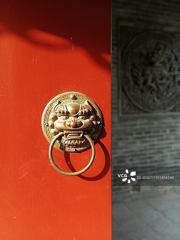 椒图门环图片素材