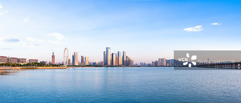 深圳大湾区城市风光城市全景航拍图片图片素材