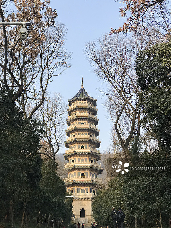 南京 灵谷寺 灵谷塔图片素材