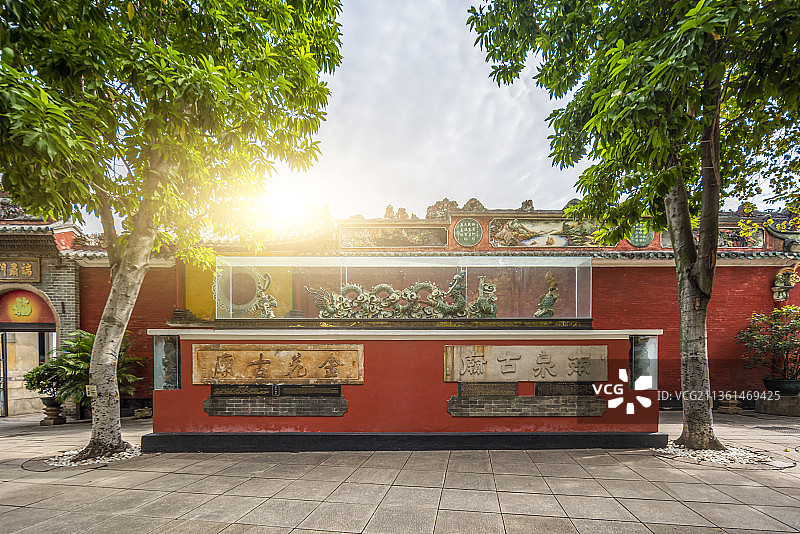 广东省大湾区佛山市传统文化建筑祖庙图片素材