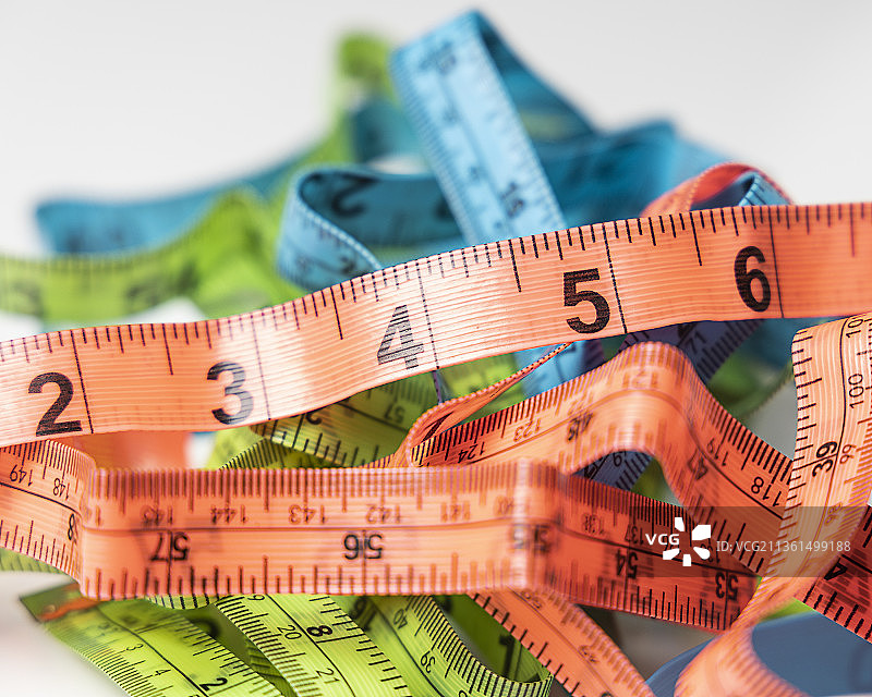 卷尺特写图片素材