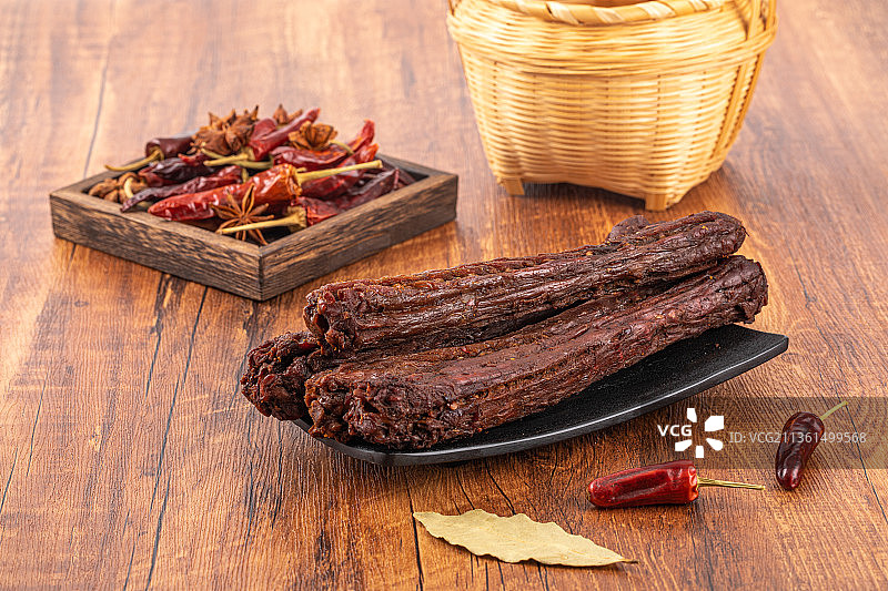 锁鲜卤鸭脖图片素材