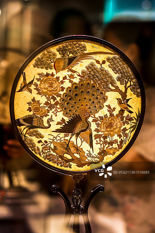 广绣(粤绣)-传统刺绣图片素材