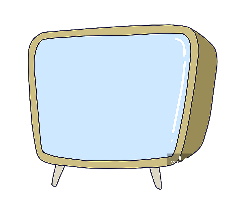 元素：电视机图片素材