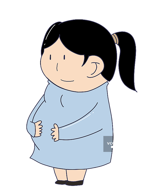 元素：孕妇图片素材