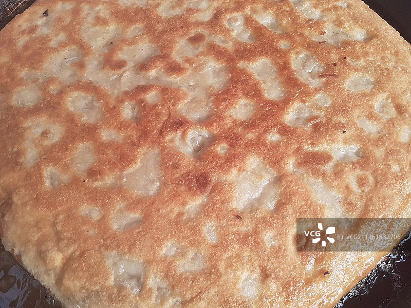 烙壮馍图片素材