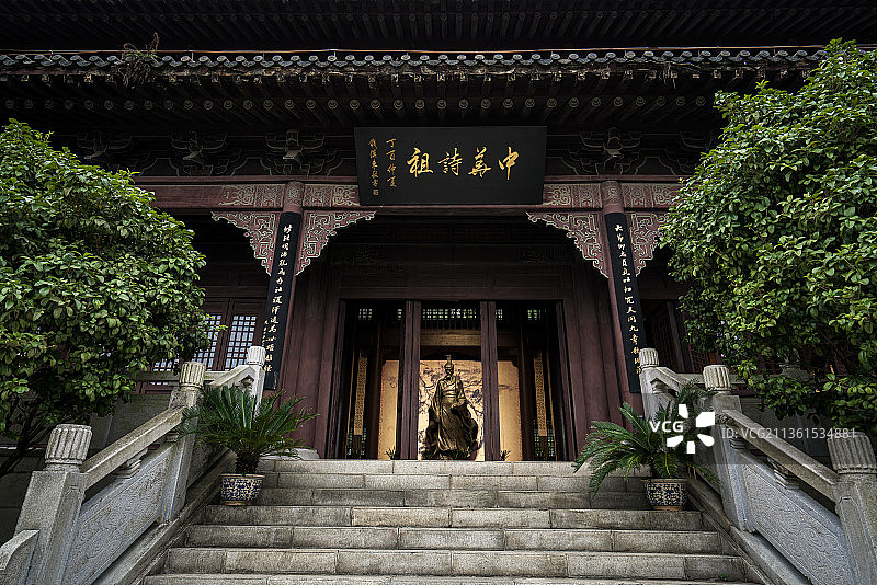 屈原祠图片素材