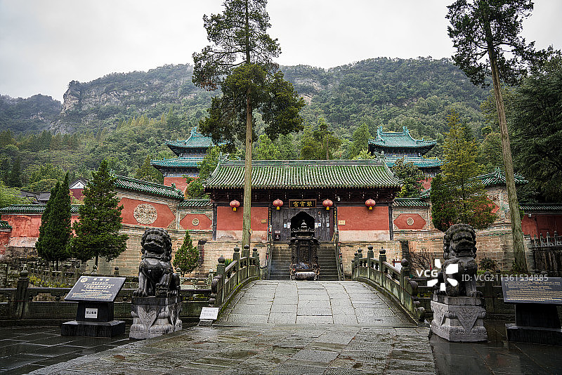 武当山紫霄宫图片素材