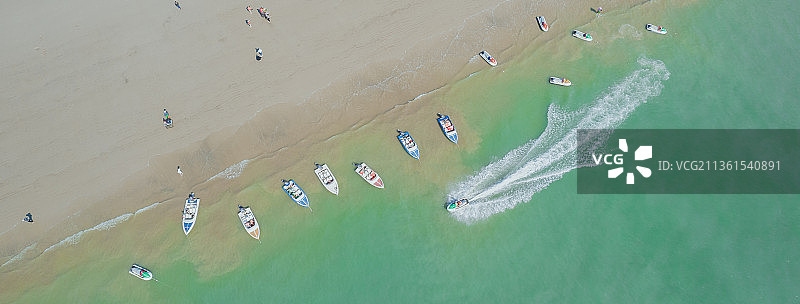 银滩摩托艇图片素材