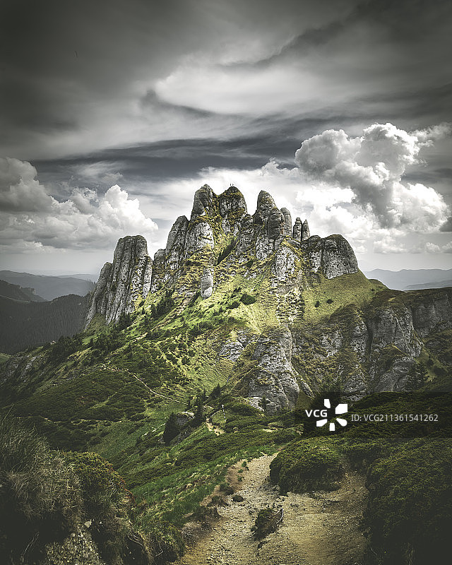 罗马尼亚丘卡什山山景图片素材