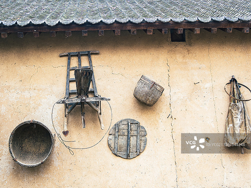 中国传统古村落，中国历史文化名村，平顶山郏县临沣寨图片素材