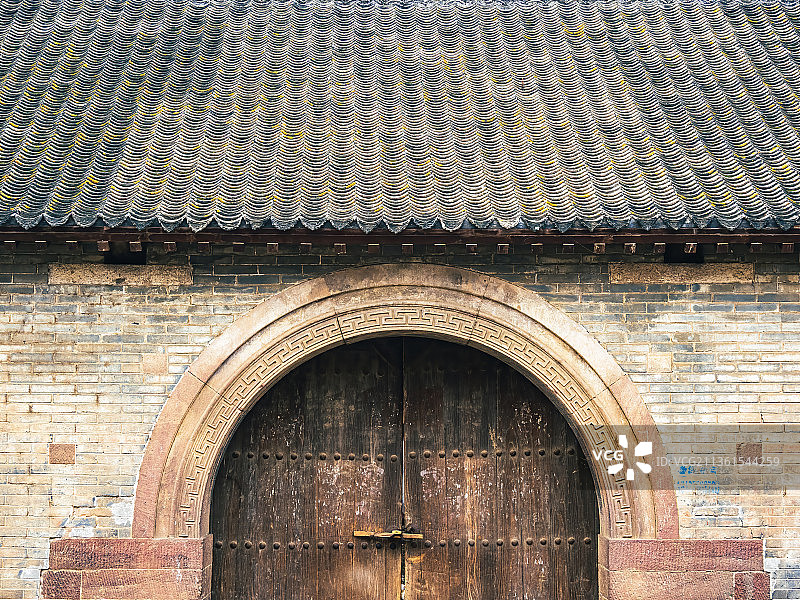 中国传统古村落，中国历史文化名村，平顶山郏县临沣寨图片素材