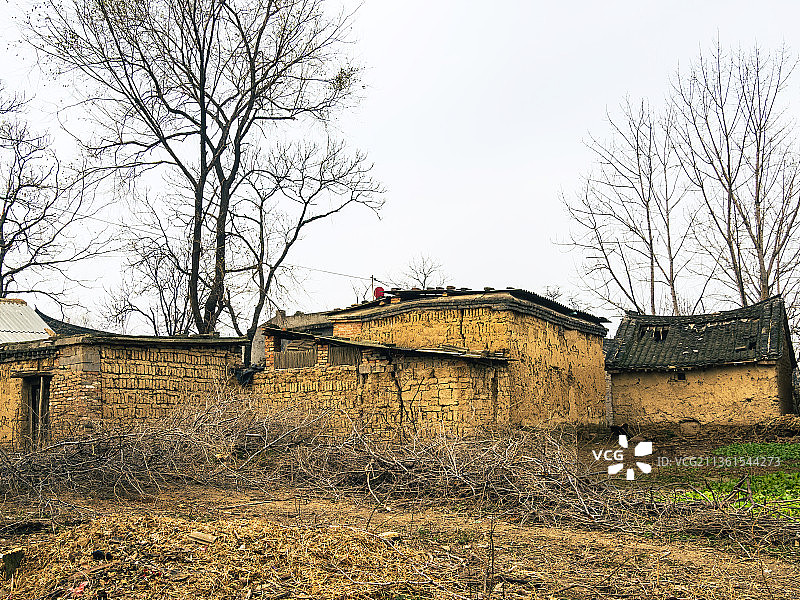 中国传统古村落，中国历史文化名村，平顶山郏县临沣寨图片素材