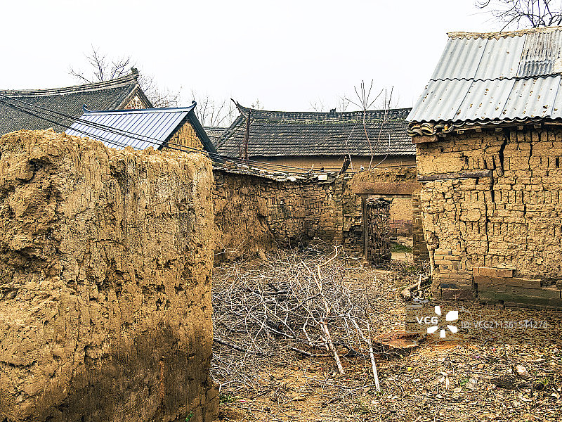 中国传统古村落，中国历史文化名村，平顶山郏县临沣寨图片素材