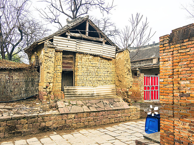 中国传统古村落，中国历史文化名村，平顶山郏县临沣寨图片素材