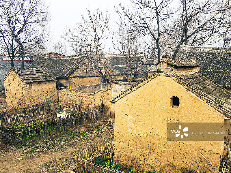 中国传统古村落，中国历史文化名村，平顶山郏县临沣寨图片素材