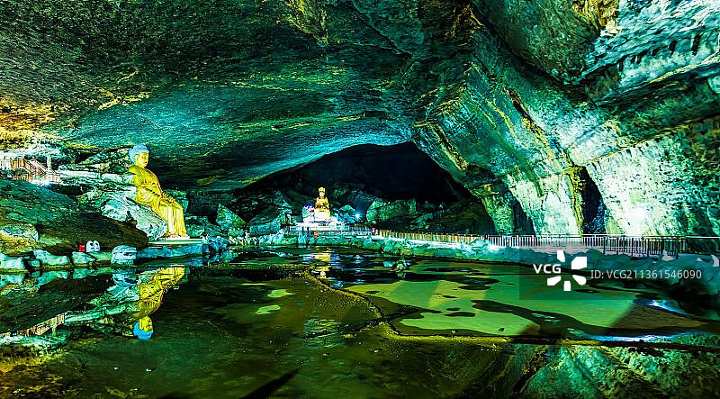 金佛山景区古佛洞＿佛（重庆南川）图片素材