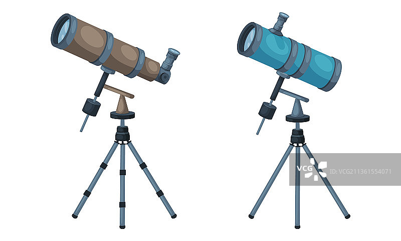 单筒折射望远镜图片素材