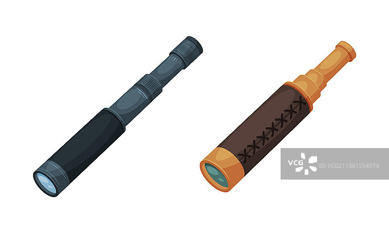 用于改装折射望远镜的单筒望远镜图片素材