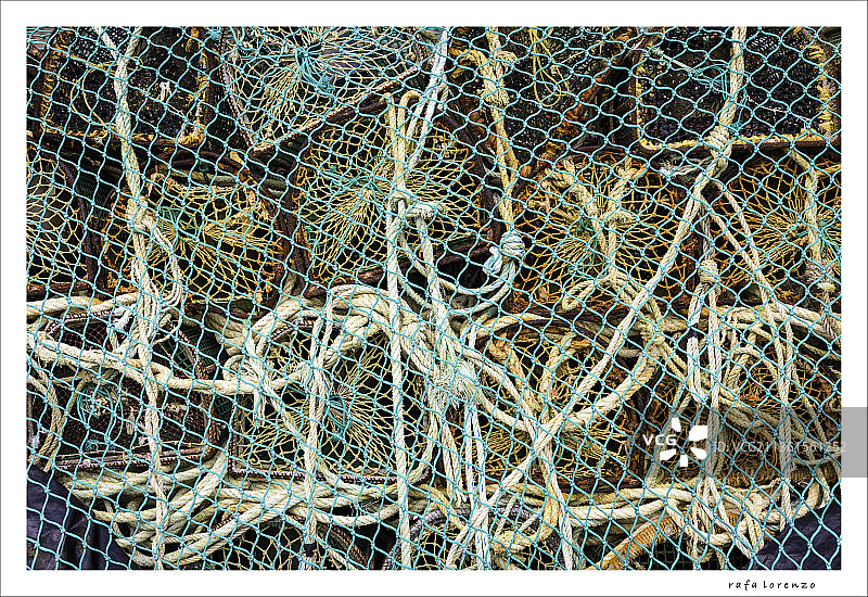 西班牙白色背景上的抽象图案特写图片素材