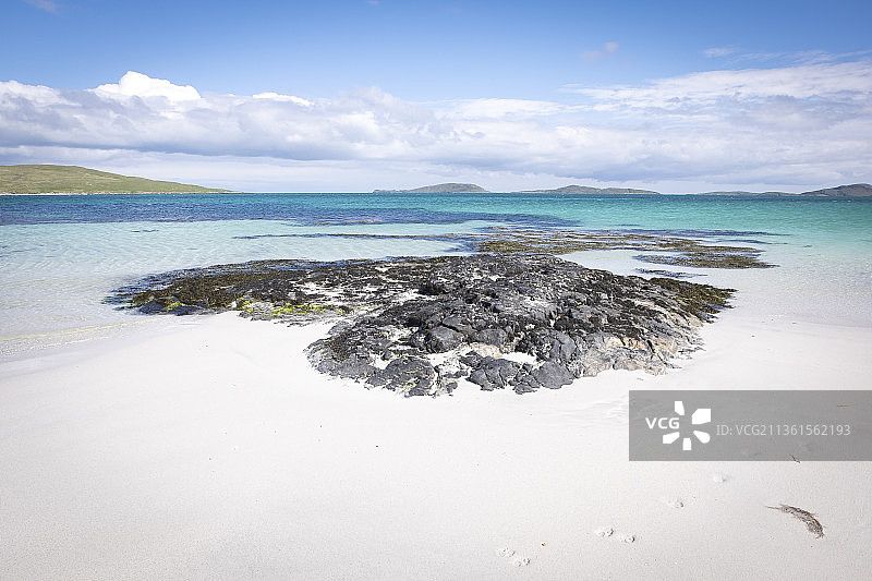 巴拉海滩风景，英国巴拉图片素材